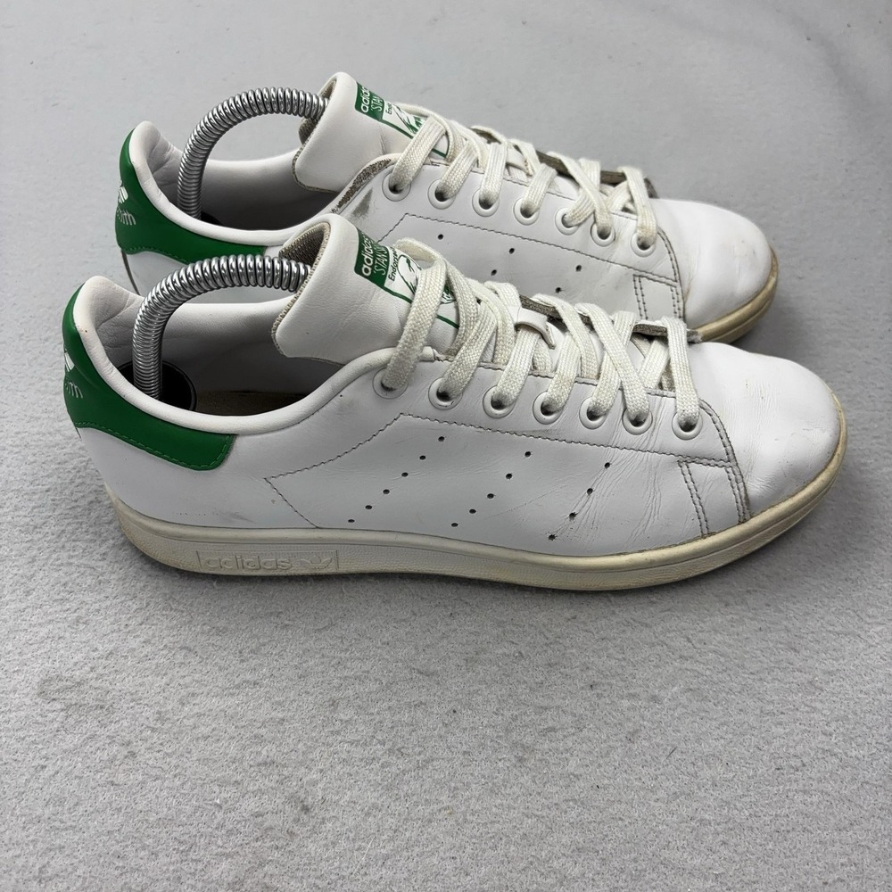 Adidas Stan Smith Shoes Womens Size 8 White Green Tennis Sneakers B24105